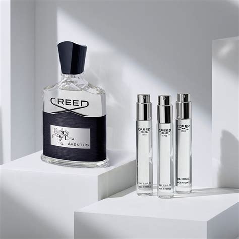 creed fragrance refillable spray.